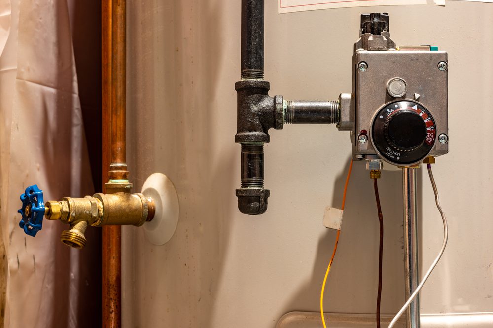 water heater temperature control