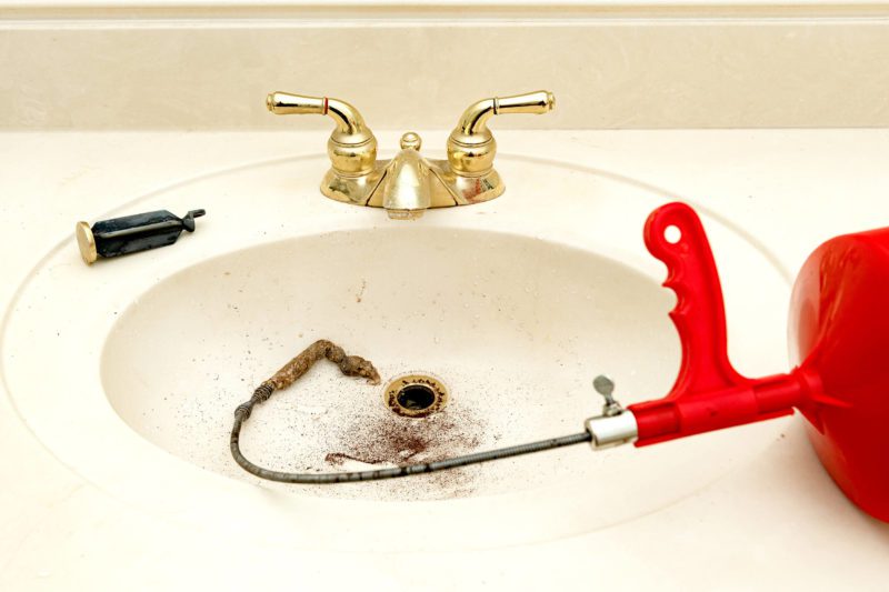 Can I Snake My Own Drain The Right Way Apollo Home - How To Snake A Drain Bathroom Sink